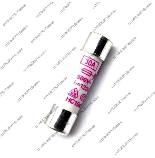 10pcs hc10ar 30a 500v 120ka fuse tube 10.3*38mm tool accessories