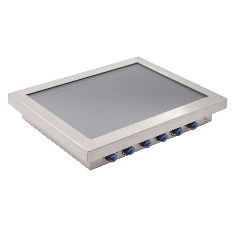 Roestvrijstalen behuizing IP67 Waterdicht Industrieel Touchpaneel Pc Buiten Zonlicht Leesbaar Alles-in-één pc