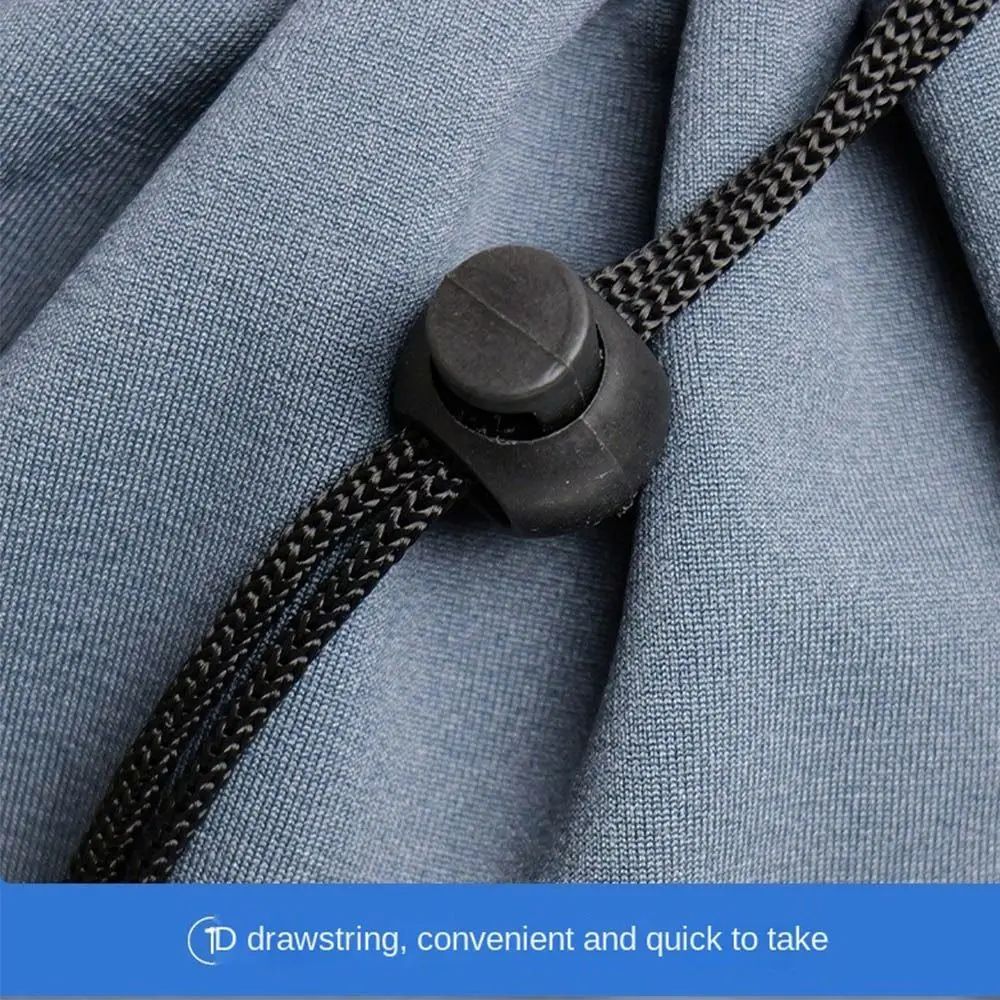 Sac fourre-tout de basket-ball de couleur unie, sac de rangement de grande capacité à bandoulière unique avec cordon de serrage, réglable et léger