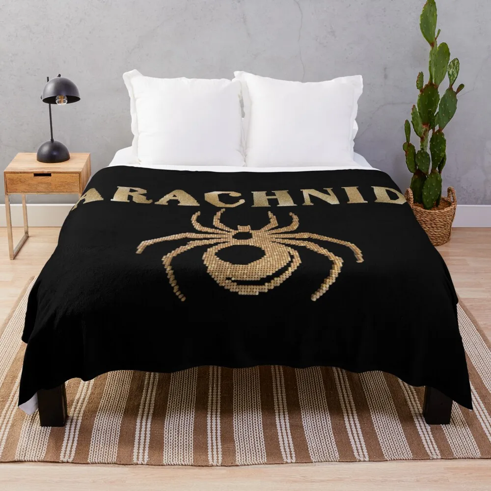 Arachnid - Nothing Like Having a Lincoln Log Spider Throw Blanket warm for winter Summer Beddings Decoratives Blankets