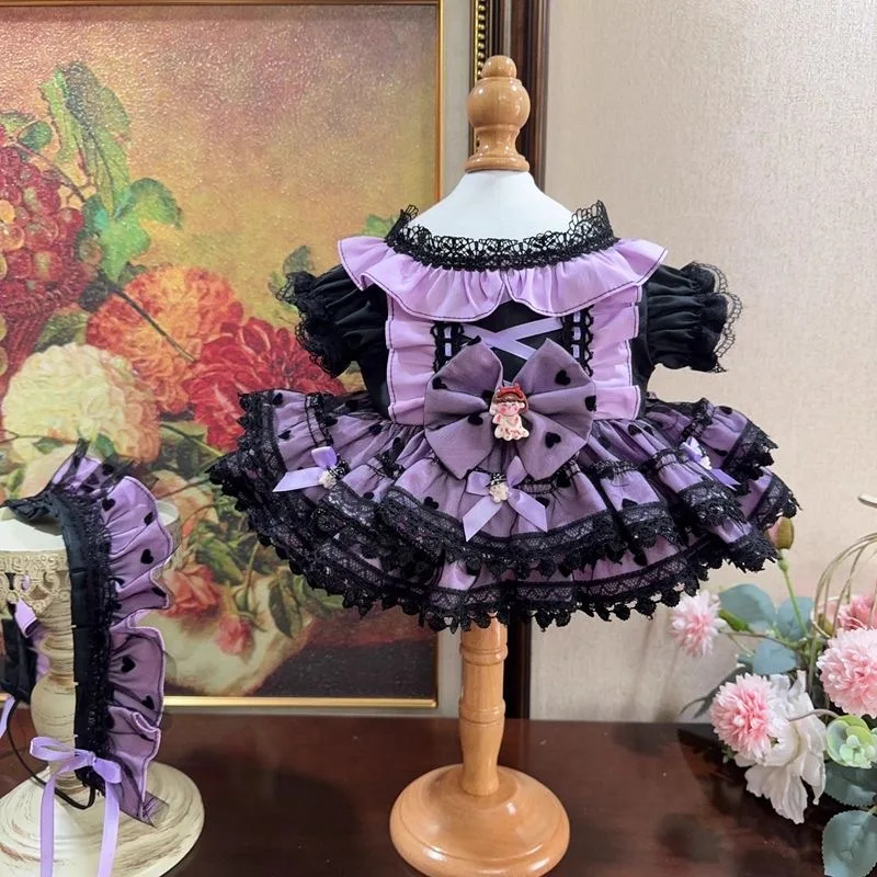 10 CM Katoenen Poppenkleertjes Lavendel stijl 20 CM 15 CM 40 CM Katoenen Pop Rok, 50-55 cm Reborn Poppenkleertjes Gratis Verzending