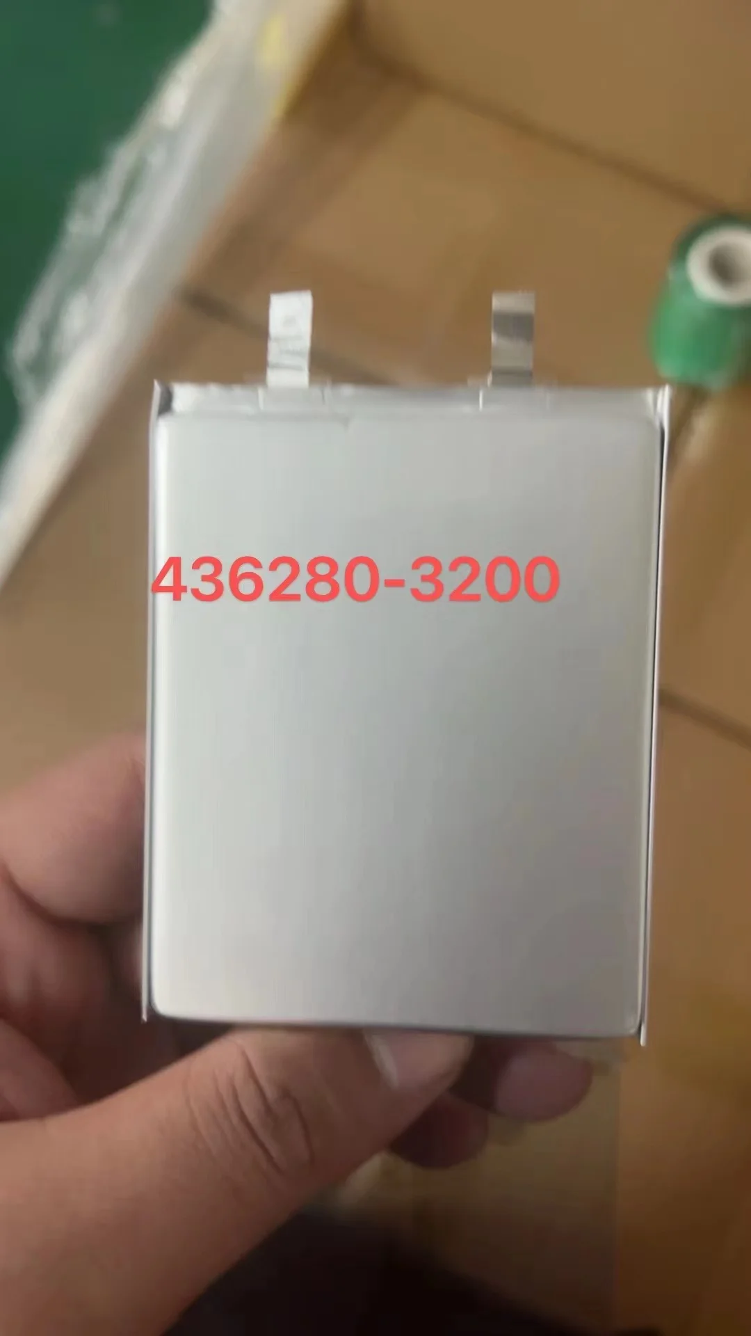 3.8V rechargeable battery 436280 polymer lithium battery 3200MAH LED lighting power bank locator fully charged