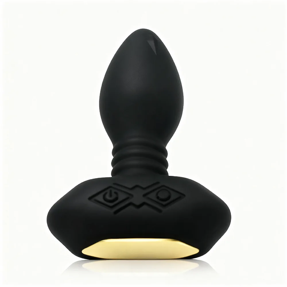 App controle remoto sem fio sílica gel butt plug homem massageador de próstata feminino vagina masturbador para adulto brinquedo sexo feminino gay