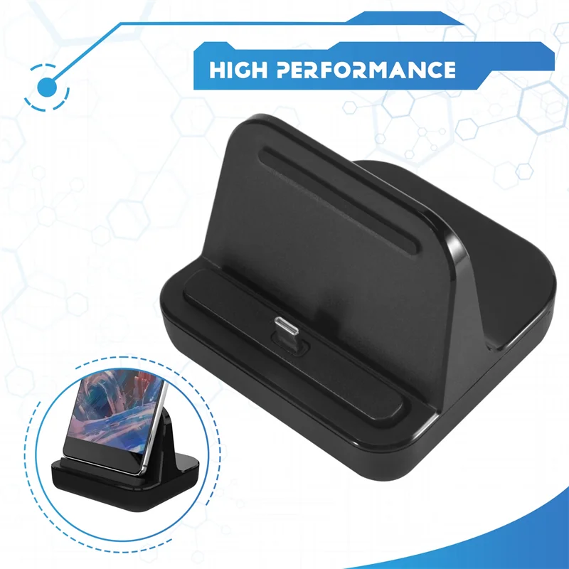 

A25P Type-C Charger Dock USB C 3.1 Cradle Charging Station For Android Phone 5V 2A For Type-C Smartphones