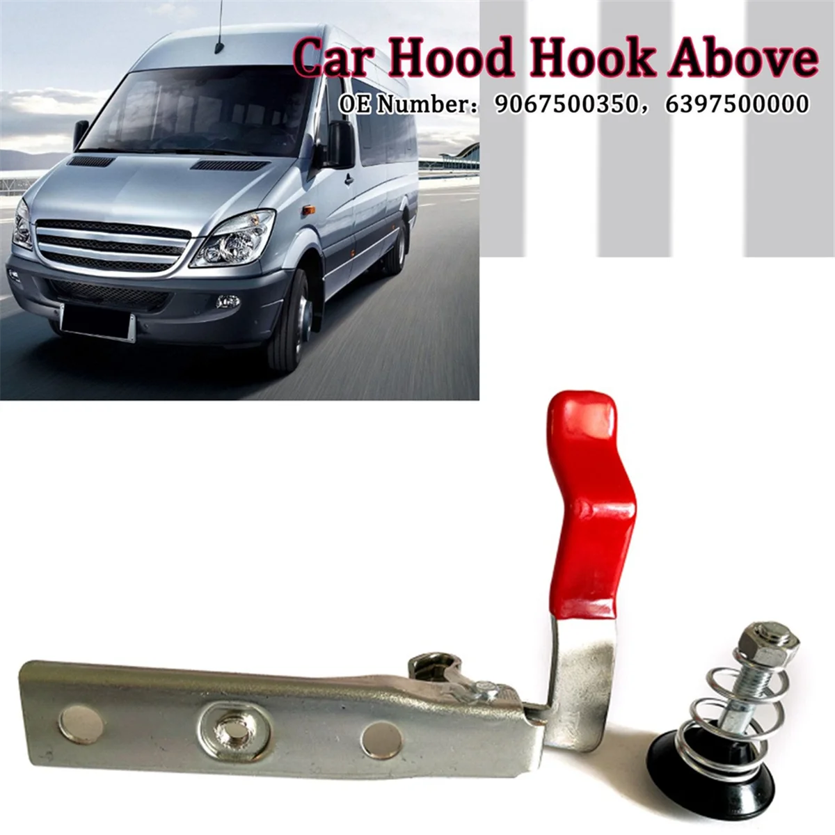 A02Q-Bonnet قفل هوك هود قفل علوي هوك 9067500350 6397500000 لمرسيدس بنز سبرينتر 906 فولكس فاجن كرافتر