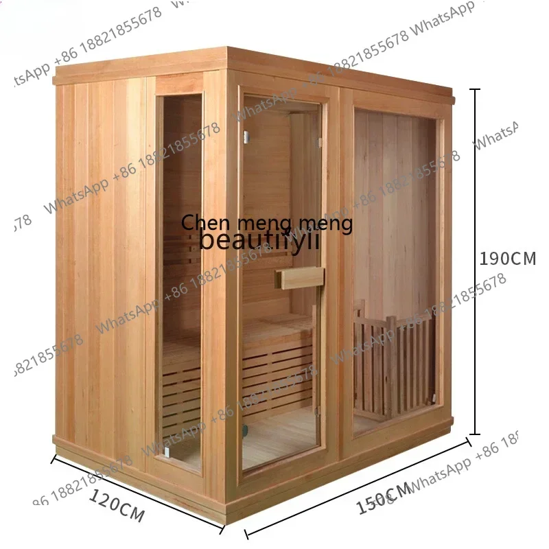 

X Sauna Room Household Sweating Steam Room Beauty Salon Commercial Sauna Oven Wet Steam Bath