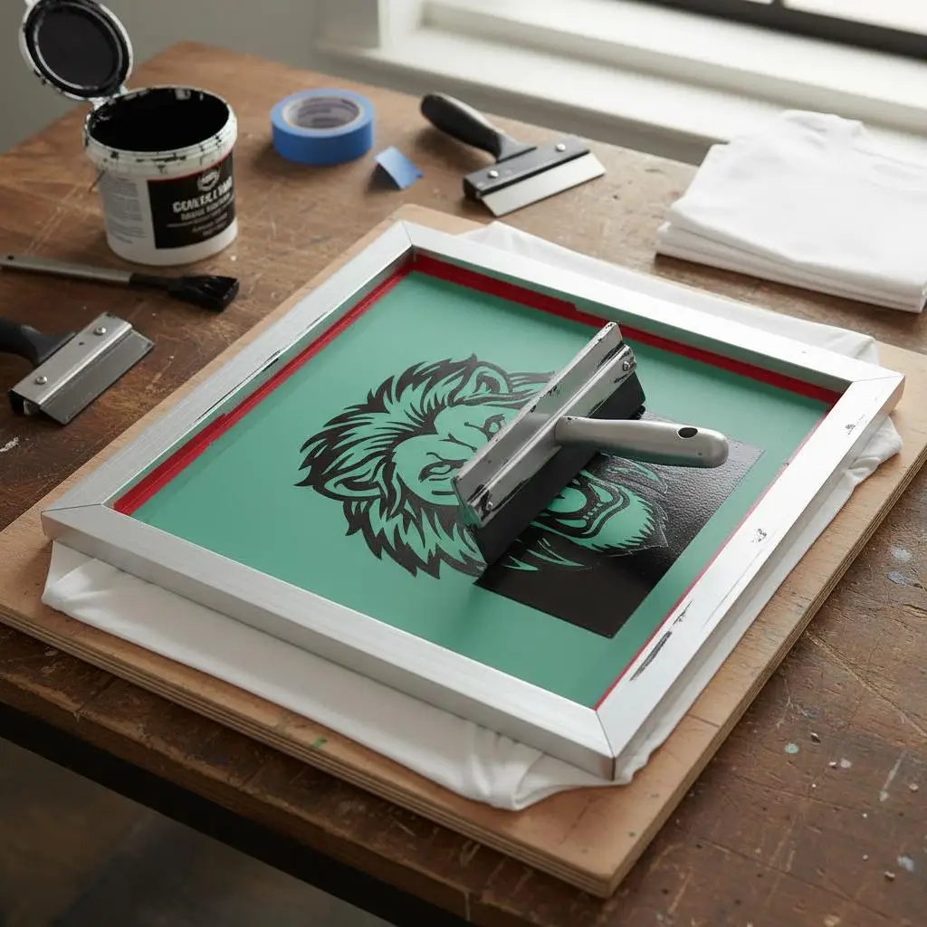 Marco de serigrafía de 20x24 pulgadas para camisetas, bolsas, tela, impresión DIY, malla blanca de nailon preestirada 230, marco de aluminio