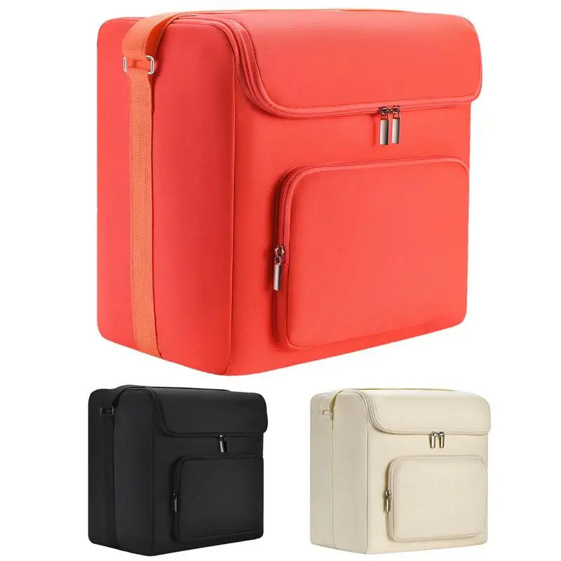 

4/6L Mini Fridge Carrying Case Portable Storage Bag With Adjustable Shoulder Strap Insulated Protective Cover Organizer