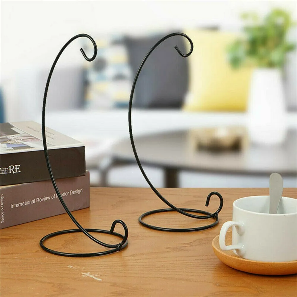Plant Cages & Supports Christmas Hanging Bauble Holder Stand Tree Plant Light Xmas Gift