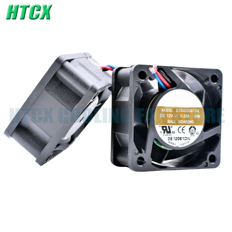New 4CM 4cm 1U Server Switch Fan 4020 12V 0.20A DS04020B12H