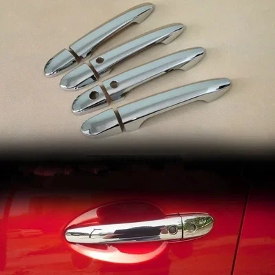

FUNDUOO For Mazda cx5 cx-5 2012-2022 Mazda CX3 CX-3 2015-2022 New Chrome Car Door Handle Cover Trim Sticker with Smart Keyhole