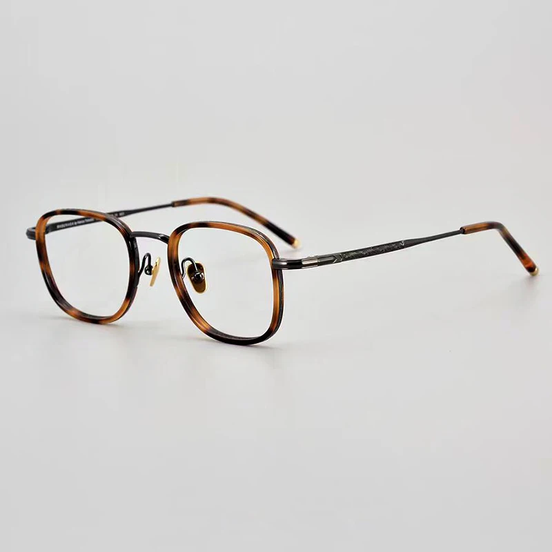 High quality fashion alloy Unisex frames Designer brand Personality Aesthetics Women's frames Prescription glasses