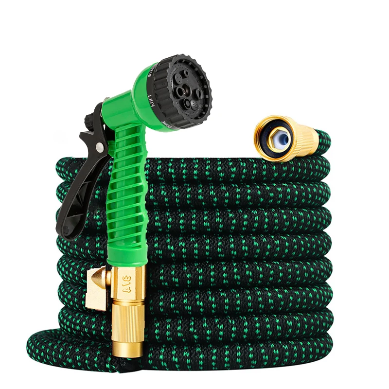 Expandable Magic Hose, 7-Function Spray Type High-Pressure Car Washing Water Gun, Used For Garden Irrigation Car Washing Tools