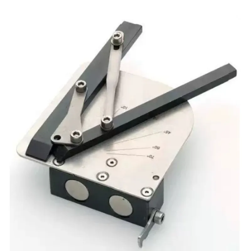 Magnetic Front Support for Bending Machine, Angle Auxiliary Locator, Magnetic Positioning Tool for Sheet Bending
