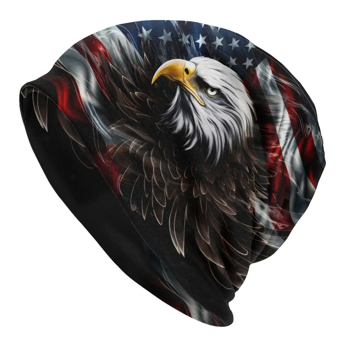 Bonnet Hats USA Eagle Men Women's Sharp Eyes Thin Cap Design Skullies Beanies Caps