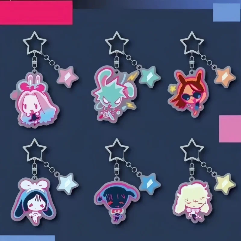 

Новый горячий акриловый кулон с кроликом Alien Stage Series Ivan Till Hyuna Luka Mizi Sua, косплей, мультяшная аниме-фигурка, брелок, рождественский подарок