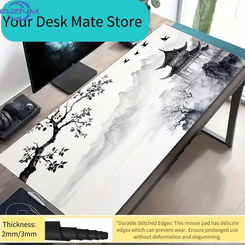 MTG Pro Game Mouse Pad with Phases & Zones Tracker - Non-Slip Rubber Base, Washable Cloth Surface for Magic: The Gathering