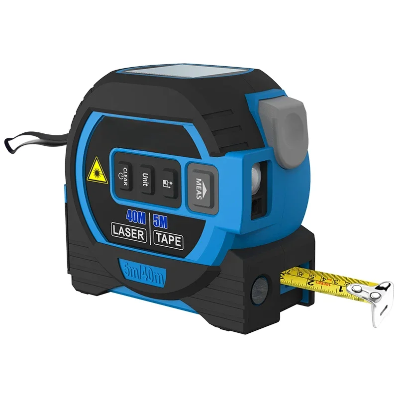 Laser tape measure Infrared rangefinder Electronic measurement ruler Intelligent digital display tape measure Three-in-one room