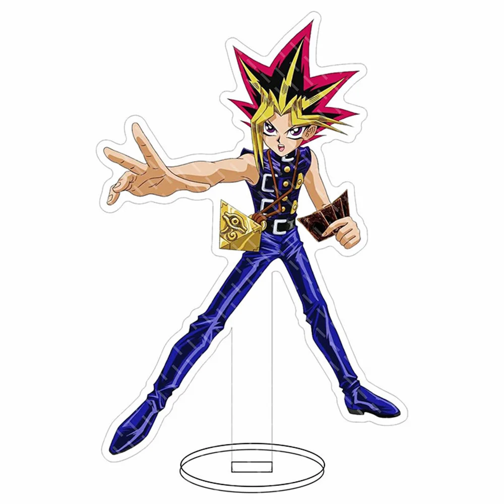 YuGiOh Yu-Gi-Oh! VRAINS Anime Action Figure Doll Yusaku Fujiki Takeru Homura Acrylic Stand Model Plate Cosplay Toy for Gift