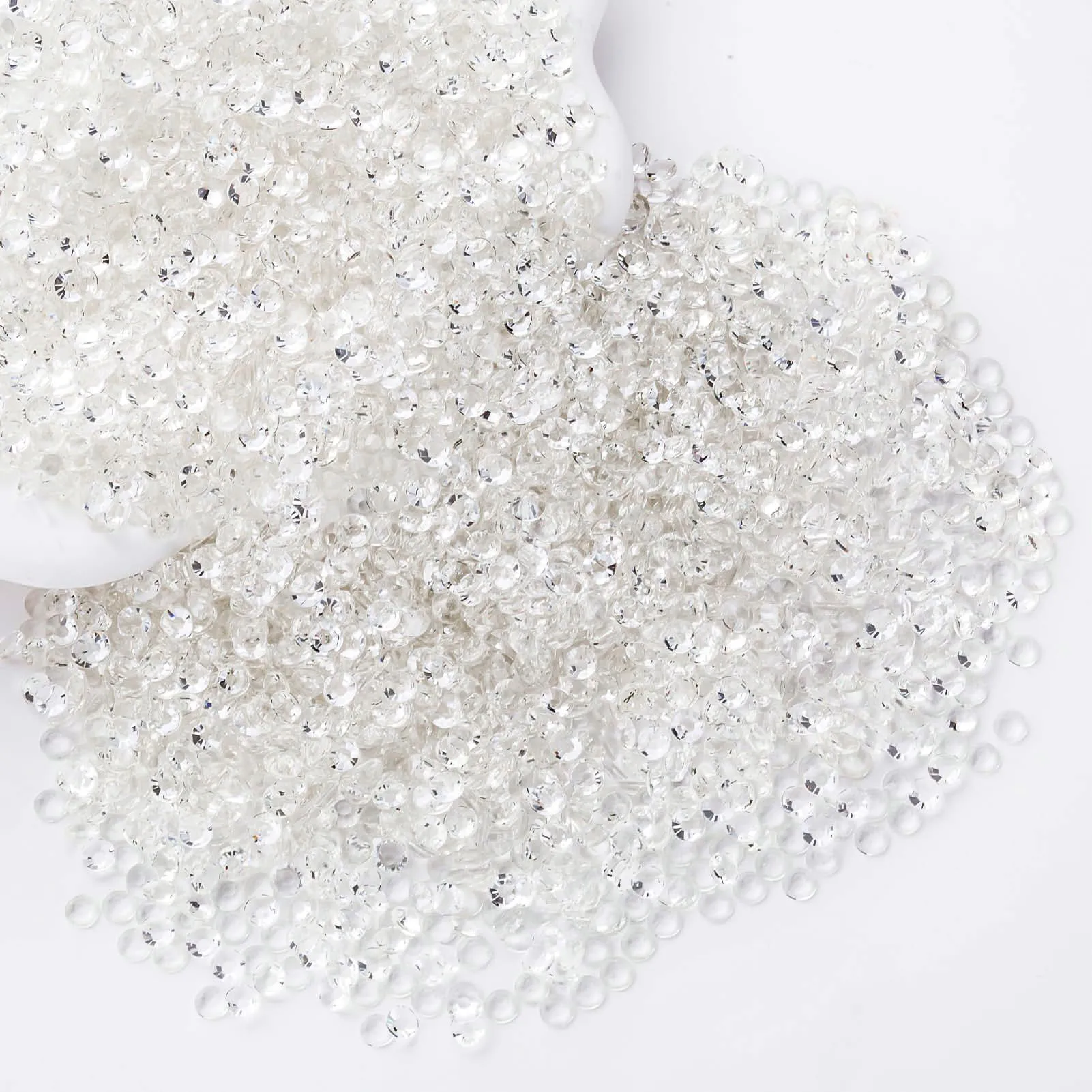 Transparente Farbige Harz-Strass-Steine 2mm 3mm 4mm 5mm 6mm Künstliche Edelsteine für Bastelarbeiten DIY Nagelkunst Charms Zubehör Steine Großpackung – Detail 2