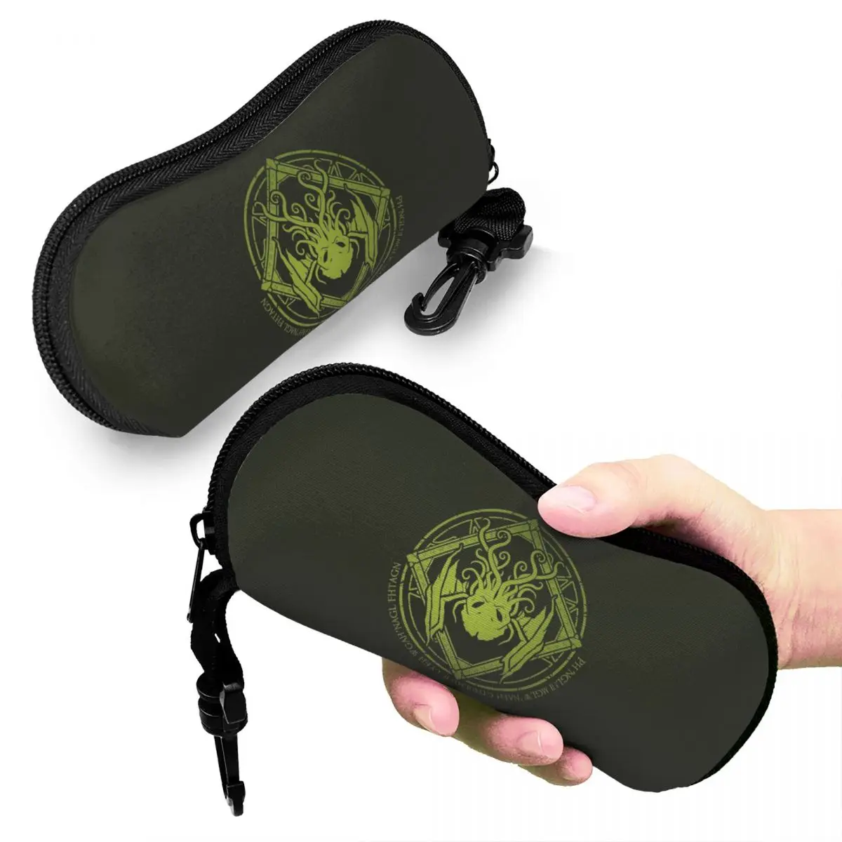 

Cthulhu-Lovecraft-Chant Design Shell футляр для очков портативная коробка для солнцезащитных очков для женщин и мужчин мягкая сумка для очков