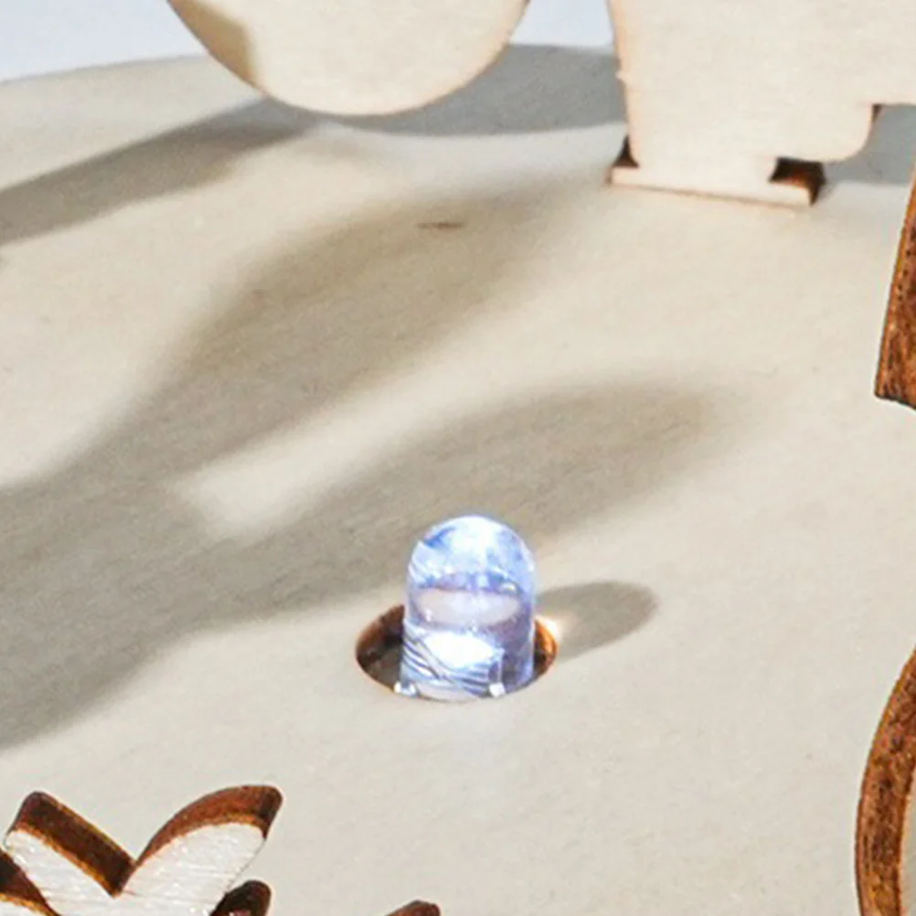 مجموعة واحدة من أدوات تجربة العلوم ذات الظل الخفيف، مجموعة بناء خشبية تعليمية للأطفال، مواد تعليمية إبداعية ذاتية الصنع للفتيات والأولاد