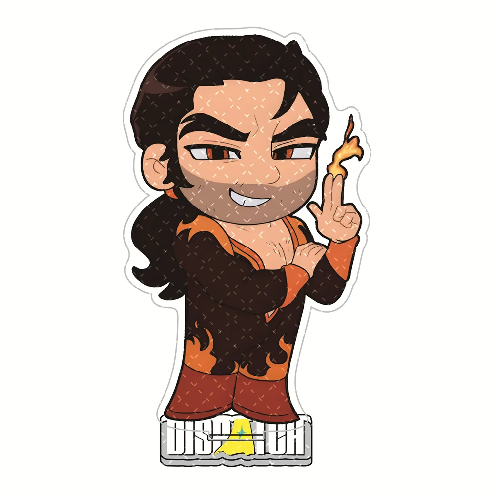 إرسال 15 سنتيمتر الاكريليك حامل أرقام ليلا ، ماركوس أنيمي شخصيات شعبية تحصيل البضائع سطح المكتب الديكور مروحة هدية