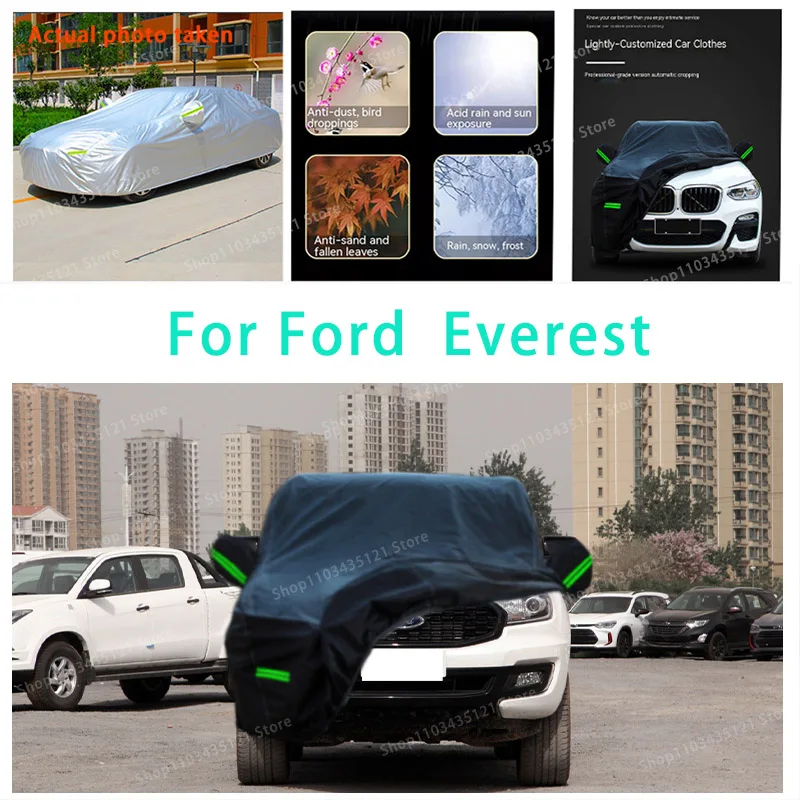 For Ford Everest auto body protection, anti snow, anti peeling paint, rain, water, dust, sun protection, car clothing