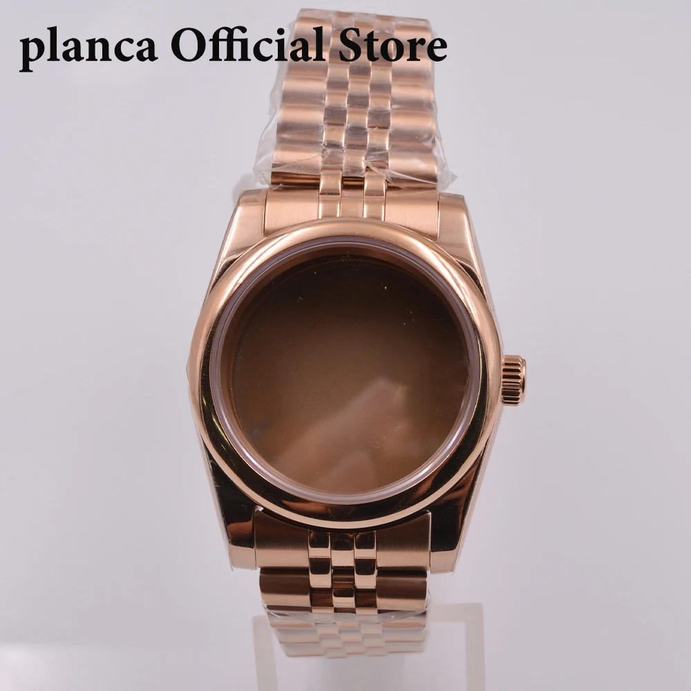 

36mm/39mm sapphire crystal watch case fit NH35 NH36 ETA2824 2836 Mingzhu DG2813 3804 Miyota8215 PT5000 movement