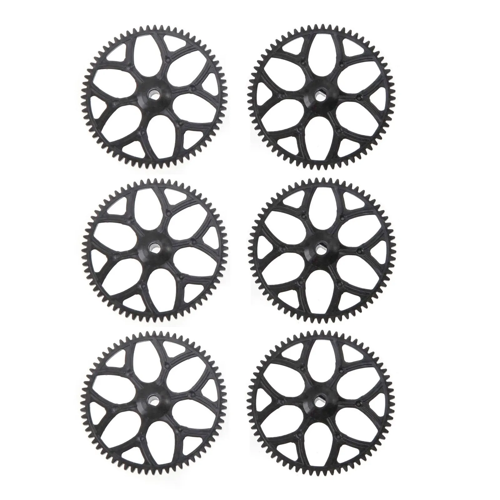 6Pcs Main Gear for WLtoys V911S V977 V988 V930 V966 XK K110 RC