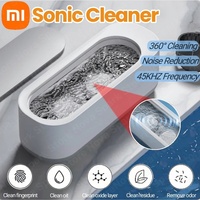 Xiaomi Ultrasonic Cleaning Machine 45KHz High Frequency Multifunctional Vibration Cleaner USB Charge Jewelry Glass Ring Cleaner