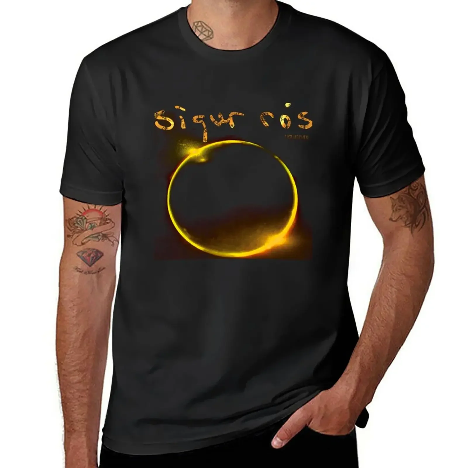 poster style sigur ros tour T-Shirt sports fans cotton graphic tees mens t shirts casual stylish