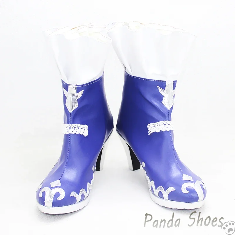 Game Rebellion Ichinose Shiki Cosplay Shoes Anime Cos Comic Cosplay Costume Prop Shoes for Con Halloween Party