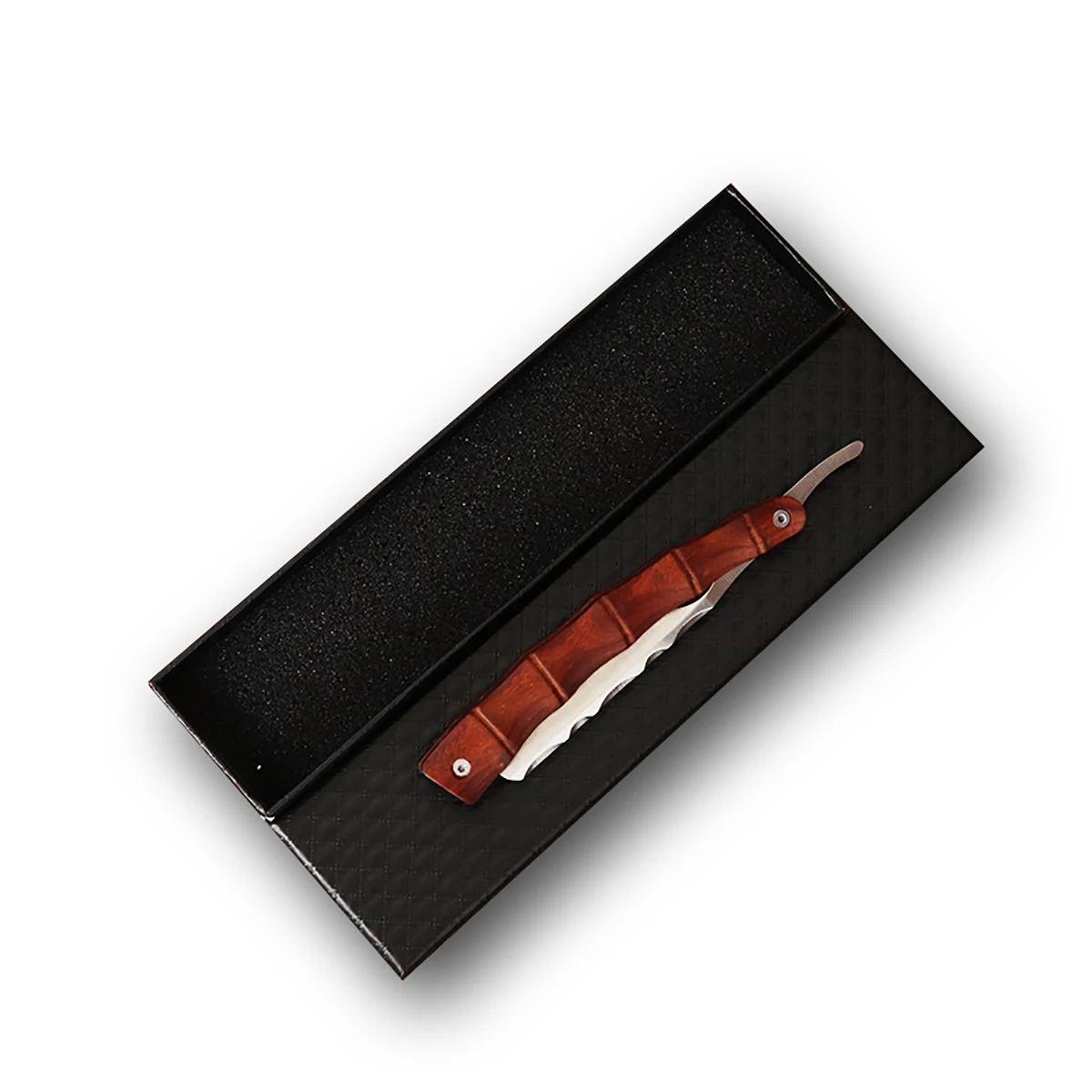 Manual Shaver Straight Edged Stainless Steel Shaver Folding Sharp Hairdressing Steel Shaver Special for Real Hair Wigs