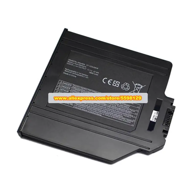 새로운 CF-VZSU0KW 배터리 CF-VZSU0PW 11.1V 2860mAh 32Wh CF-54 2nd Bay Cf-54mk1 미디어 베이 2nd 노트북 배터리