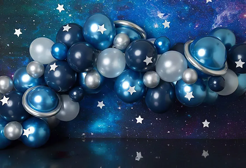 Mehofond Photography Background, Espaço sideral, Astronauta, Foguete, Universo, Kids Birthday Party, Decoração de retrato, Photo Backdrop, Estúdio