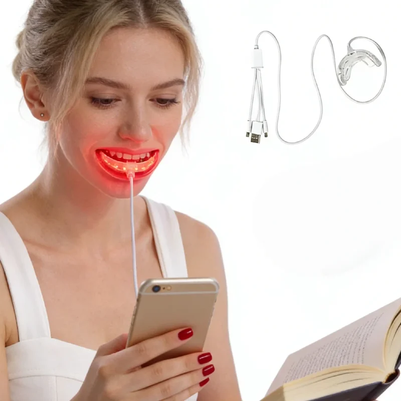 

Oral Care Laser Device for Gum Disease, Immediate Sensitivity Relief Treatment Red Light Therapy