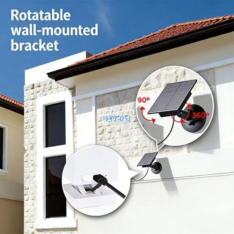 E15A 2 calorie Sun Energy Producer For Rechargeable Monitoring Systems strong ABS Case And 3 Meter Connection Wire