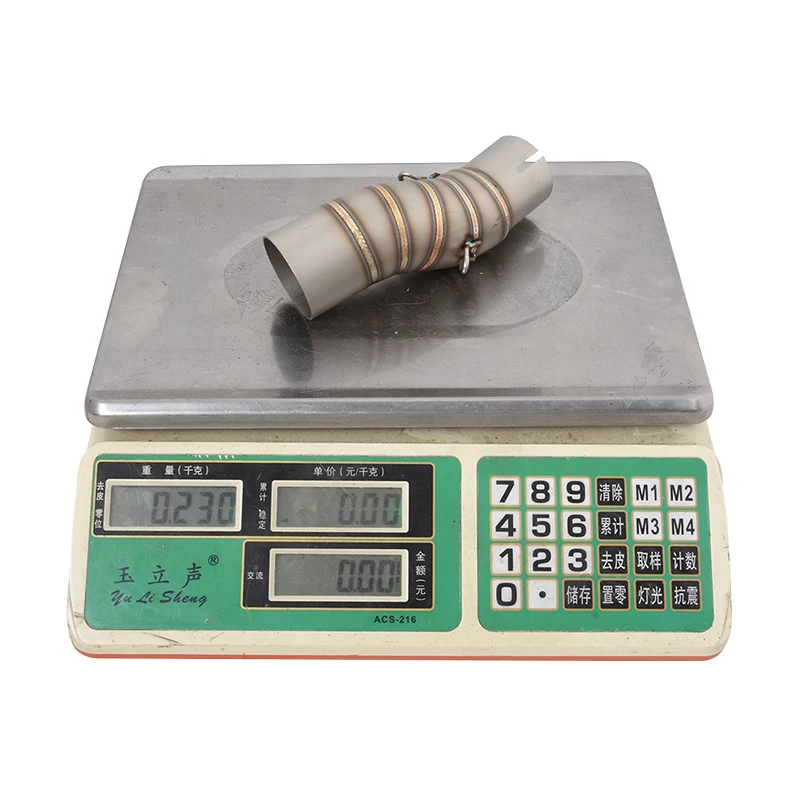 ل CFMOTO 450SR NK450 450NK 2022-2025 دراجة نارية العادم الهروب موتو الفولاذ المقاوم للصدأ الخمار الأوسط وصلة الأنابيب