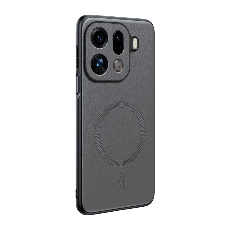Für OPPO Find X9 Pro Hülle Magnetische Leder-Schutzhülle Für OPPO Find X9 Pro Anti-Fingerabdruck Rutschfest PC+TPU – Detail 1