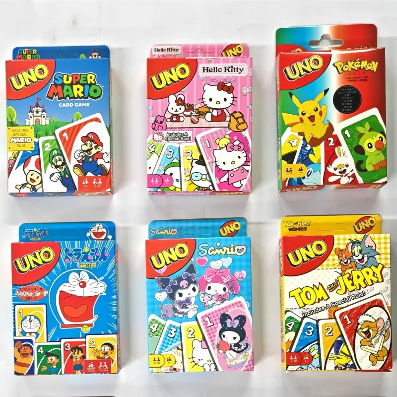 

Uno Flip! Interstellar Baby Stitch Board Game Anime Cartoon Pattern Family Funny Entertainment Cards Games Christmas Gift Toy