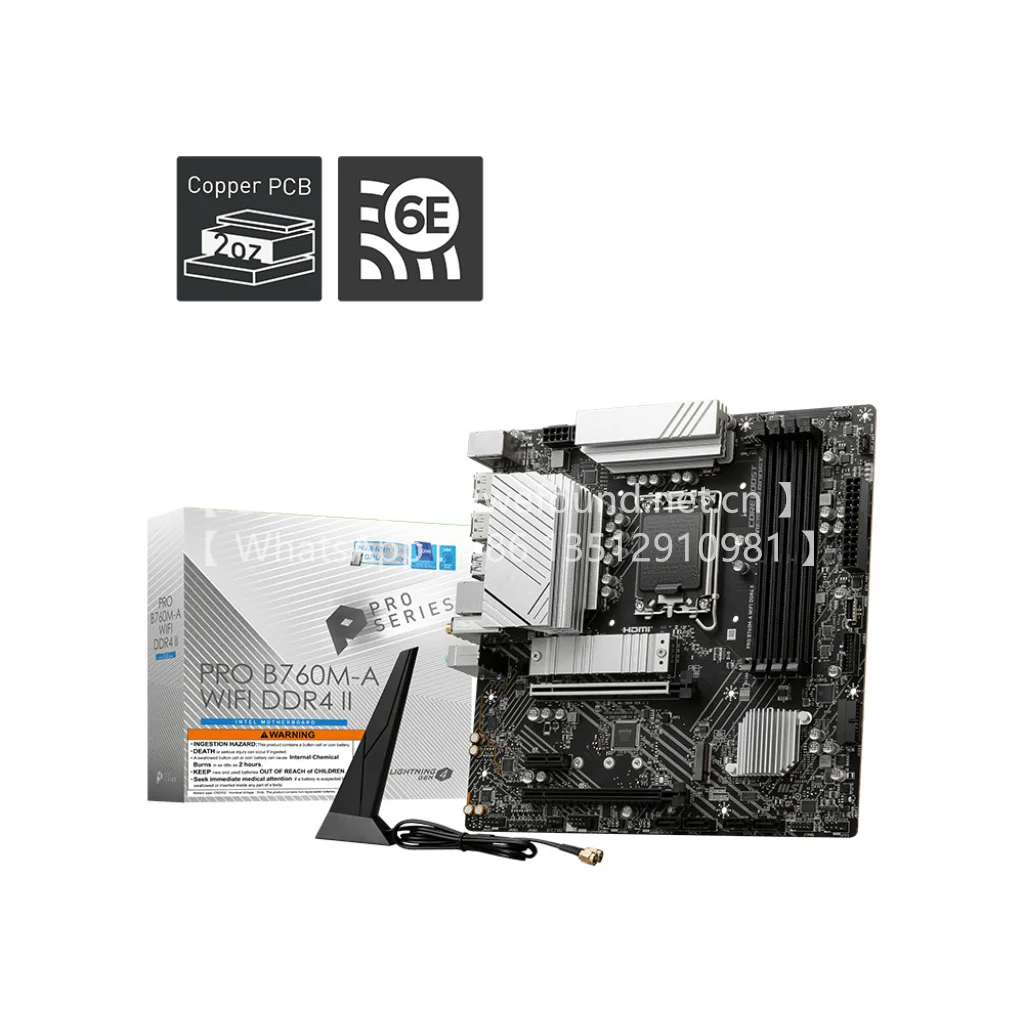 PRO B760M-A WIFI DDR4 II B760 14th/ 13th/ 12th Gen