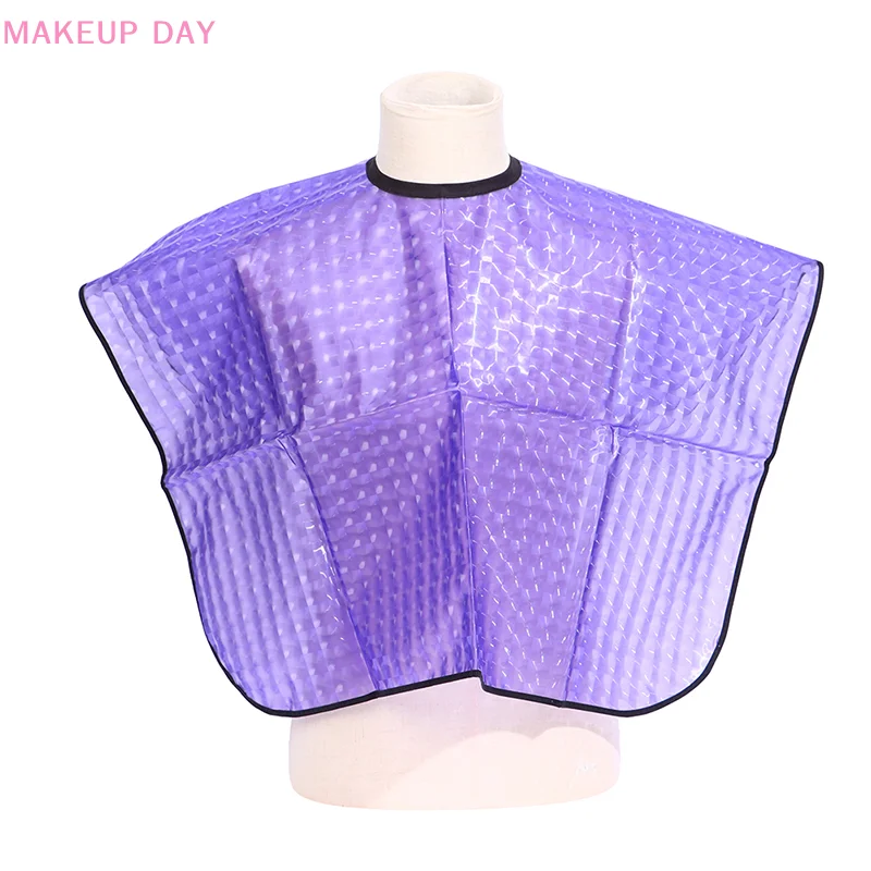 Short Style Hairdressing Cape Hair Dye Shawl Reusable Waterproof Salon Cloak