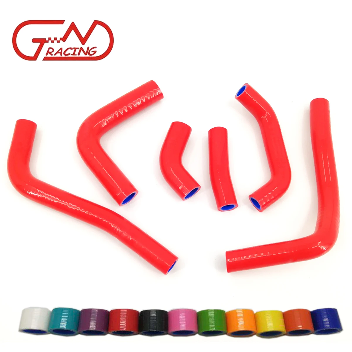 JN-RACING Fit 2002 2003 2004 Honda CRF450R CRF 450R Silicone Radiator Hoses Kit