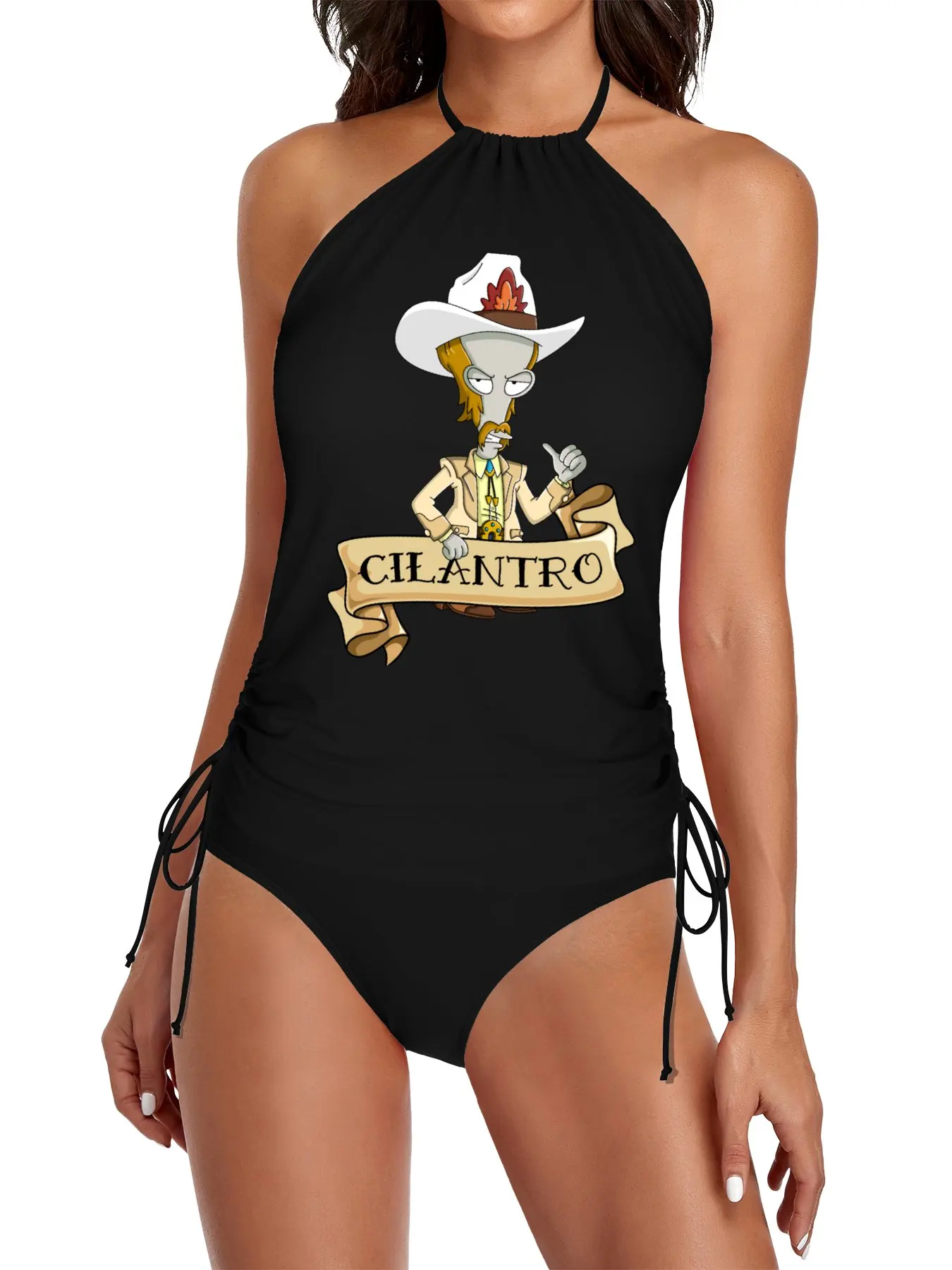 

Roy Rogers McFreely - Cilantro Split Swimsuit Set woman bathing suit beach set for women Swimsuit women's beach