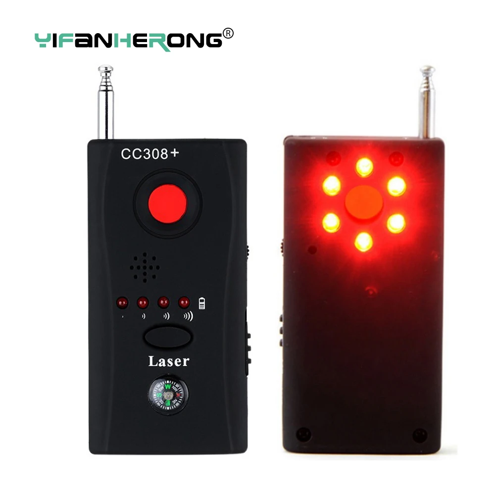 1MHz-6.5GHz Wireless RF Signal Detector CC308 + Multi-Function Camera GSM Alarm System built-in battery Full Range