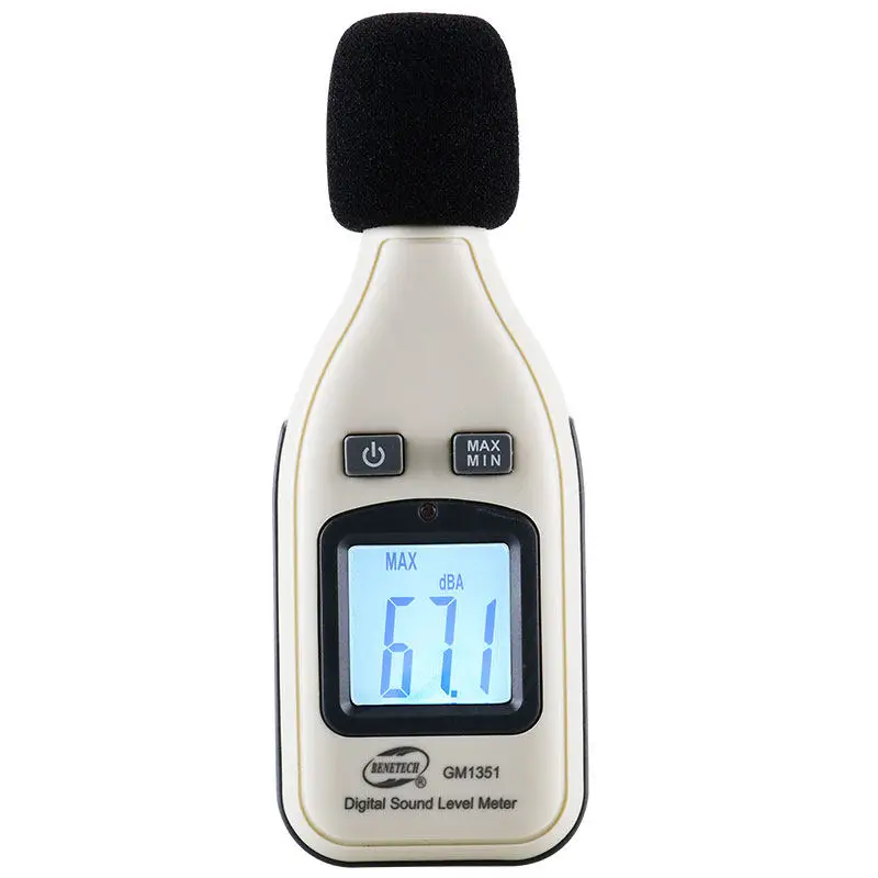 GM1351 Digital Sound Level Meter Decibel Logger Tester 30-130dB Noise in Decibels LCD Analyzer Tester