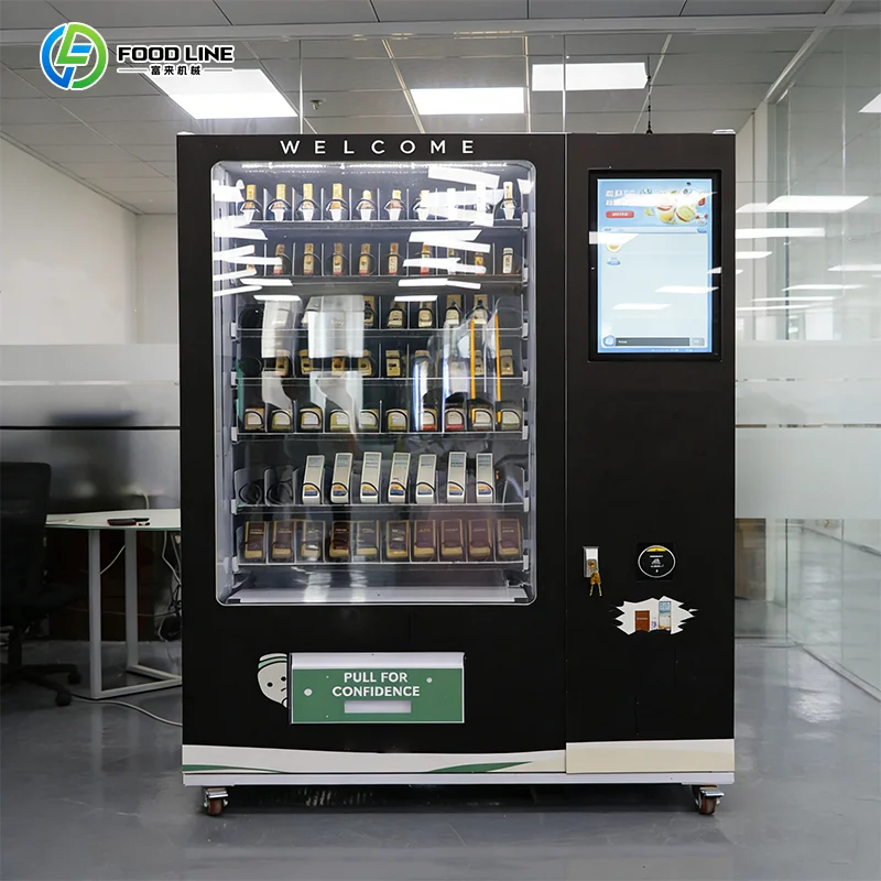 Free-Standing Perfume Vending Machine Easy Installation Compact Space-Saving Perfume Vending Machine FL Customized