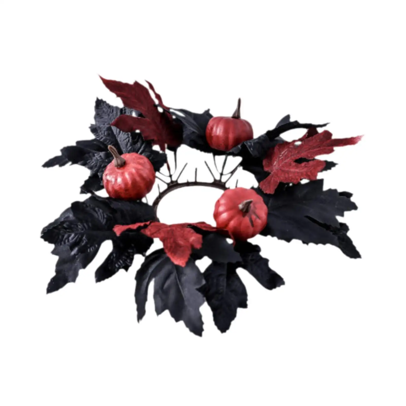 Halloween Hanging Decorations Party Porch Bar Restaurant Haunted House Indoor Outdoor Decor Window Halloween Artificial Wreath