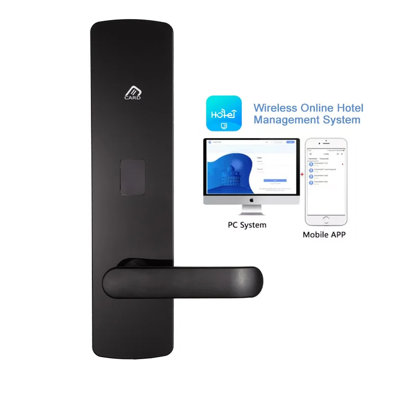 Rfid Hotel Room Card Lock System TThotel Bluetooth Online Hotel Door Lock System